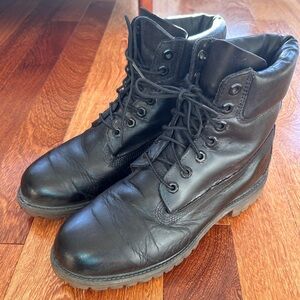 Timberland Men's Black Leather Boots